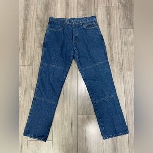 VTG Draggin Jeans Double Knee Baggy 38X30 Kevler Lined Motorcycle Insulated Pant